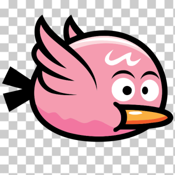 SVG Pink bird SVG Pink bird