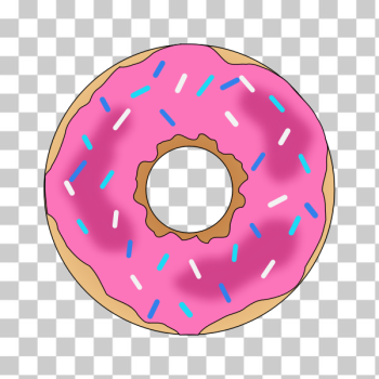 SVG Pink donut SVG Pink donut