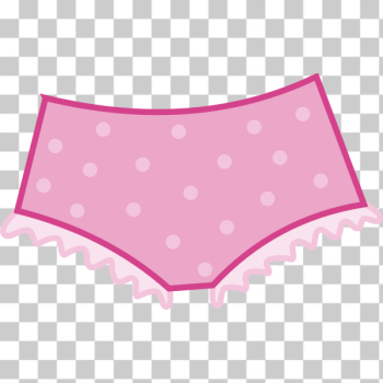 SVG Pink dotted panties SVG Pink dotted panties