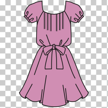 SVG Pink dress clothing SVG Pink dress clothing