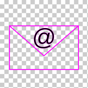 SVG Pink e-mail sign SVG Pink e-mail sign