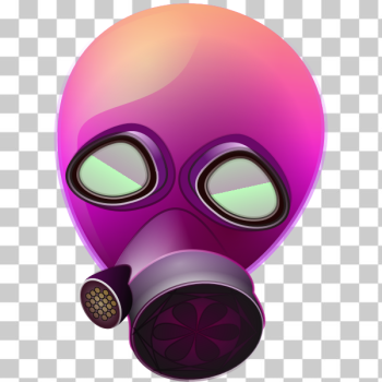 SVG Pink gas mask SVG Pink gas mask