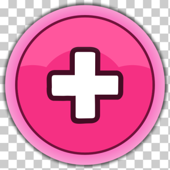 SVG Pink plus button SVG Pink plus button