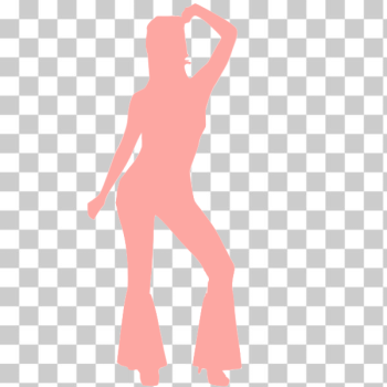 SVG Pink retro girl SVG Pink retro girl