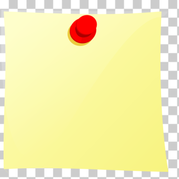 SVG Pinned yellow note SVG Pinned yellow note