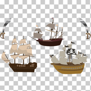 SVG Pirate ships SVG Pirate ships