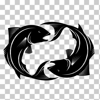 SVG Pisces zodiac symbol SVG Pisces zodiac symbol