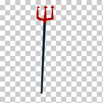 SVG Pitchfork vector clip art SVG Pitchfork vector clip art
