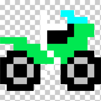 SVG Pixel art motorbike SVG Pixel art motorbike