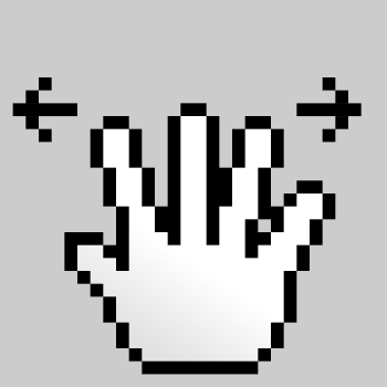 SVG Pixel cursor SVG Pixel cursor
