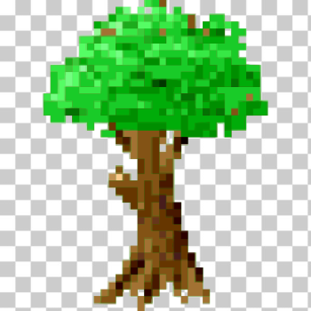 SVG Pixel tree symbol SVG Pixel tree symbol