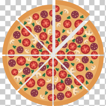 SVG Pizza cut SVG Pizza cut