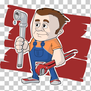 SVG Plumber vector image SVG Plumber vector image