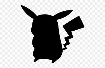 Svg Png - Silhouette Pikachu Vector Svg Png - Silhouette Pikachu Vector