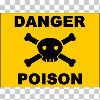 SVG Poison sign