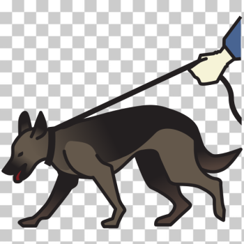 SVG Police dog SVG Police dog