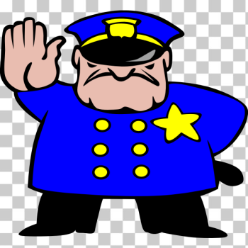 SVG Police man vector drawing SVG Police man vector drawing