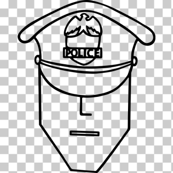 SVG Policeman sketch