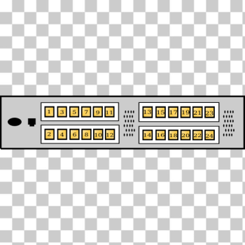 SVG Port switch illustration SVG Port switch illustration