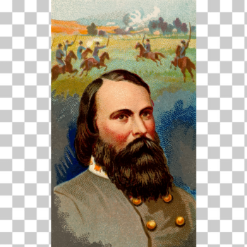 SVG Portrait of American general SVG Portrait of American general