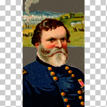 SVG Portrait of General Thomas SVG Portrait of General Thomas