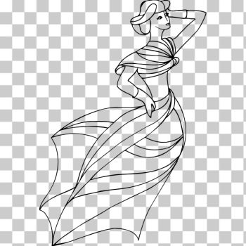 SVG Posing dame SVG Posing dame