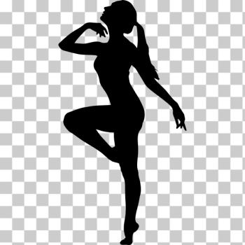 SVG Posing danseuse SVG Posing danseuse