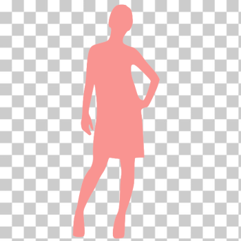 SVG Posing girl SVG Posing girl