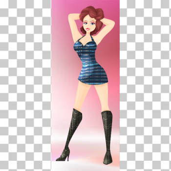 SVG Posing model SVG Posing model