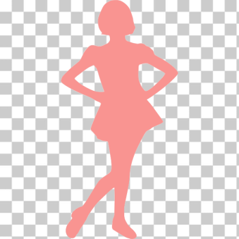 SVG Posing teenager SVG Posing teenager