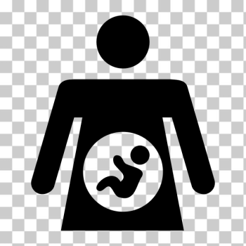 SVG Pregnant woman icon