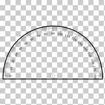 SVG Printable Protractor SVG Printable Protractor