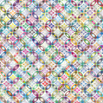 SVG Prismatic floral design pattern SVG Prismatic floral design pattern