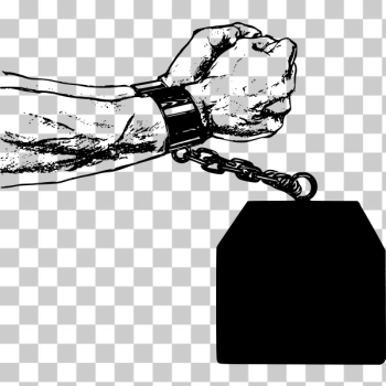 SVG Prisoner in Chains SVG Prisoner in Chains
