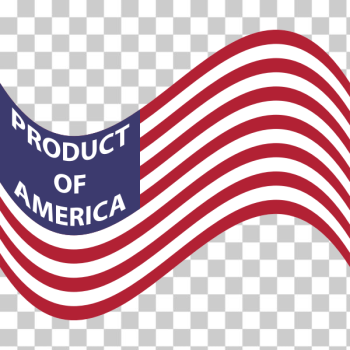 SVG Product Of America Wavy Flag SVG Product Of America Wavy Flag