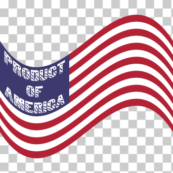 SVG Product Of America Wavy Flag 3 SVG Product Of America Wavy Flag 3