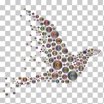 SVG Psychedelic bird SVG Psychedelic bird