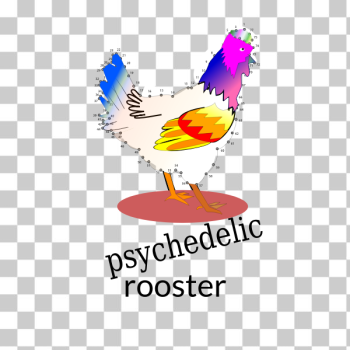 SVG Psychedelyc rooster SVG Psychedelyc rooster