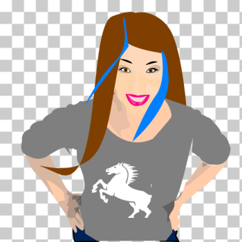 SVG Punk girl 2016032942 SVG Punk girl 2016032942