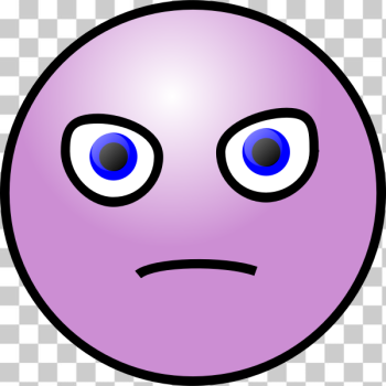 SVG Purple devilish emoticon SVG Purple devilish emoticon