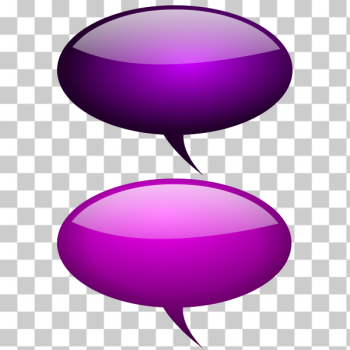 SVG Purple speech bubbles with reflections vector drawing SVG Purple speech bubbles with reflections vector drawing
