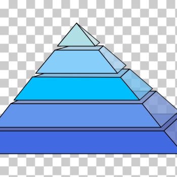 SVG Pyramid diagram SVG Pyramid diagram