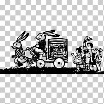 SVG Rabbits and a Family Vector SVG Rabbits and a Family Vector
