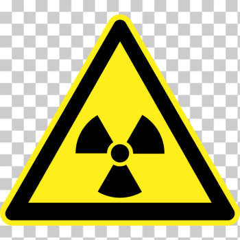 SVG Radiation hazard warning sign vector image SVG Radiation hazard warning sign vector image