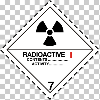 SVG Radioactive pictograph SVG Radioactive pictograph