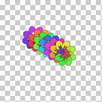 SVG Rainbow abstract SVG Rainbow abstract
