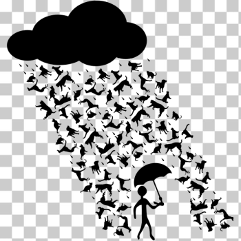 SVG Raining Cats and Dogs SVG Raining Cats and Dogs