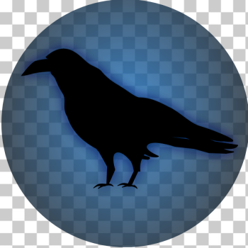 SVG Raven icon vector image SVG Raven icon vector image
