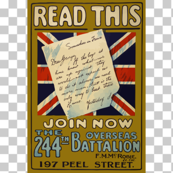 SVG Recruitment poster