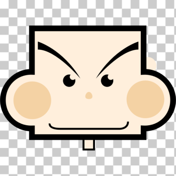 SVG Rectangle boy vector image SVG Rectangle boy vector image